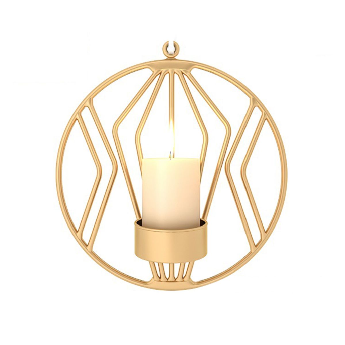 3D-Geometric-Candlestick-Iron-Wall-Candle-Holder-Sconce-Warm-Home-Party-Decor-1727945