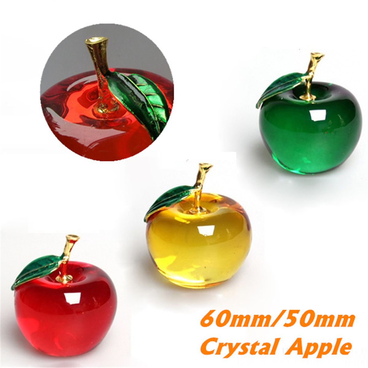 3D-Glaze-Crystal-Apple-Figurine-Glass-Paperweight-Wedding-Favor-Decor-60mm50mm-1378121