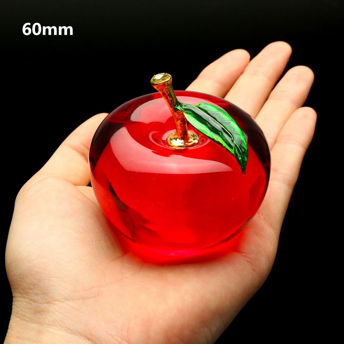 3D-Glaze-Crystal-Apple-Figurine-Glass-Paperweight-Wedding-Favor-Decor-60mm50mm-1378121