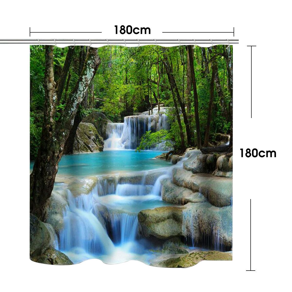 3D-Waterfall-Nature-Scenery-Bath-Shower-Curtain-Water-Resistant-Bathroom-Shield-1452770