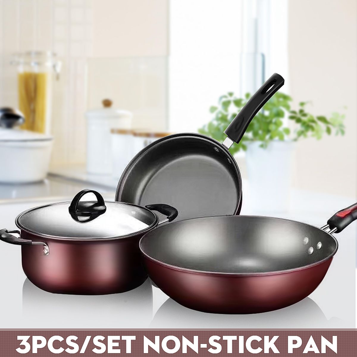 3Pcs-Non-stick-Kitchen-Cookware-Frying-Pan-Soup-Pot-Wok-Set-Cooking-Cooker-Tool-1708925