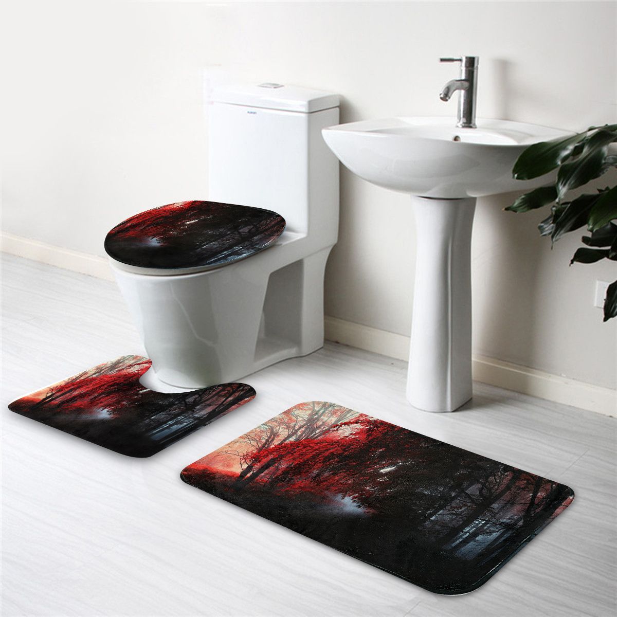 3PcsSet-Bath-Carpet-Set-Forest-Pattern-Non-Slip-Bathroom-Toilet-Seat-Covers-Floor-Mats-Rug-Set-1444003