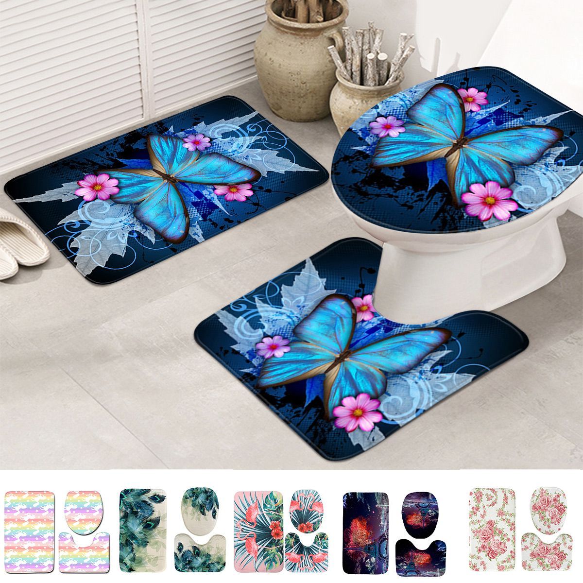 3PcsSet-Different-Sizes-Washable-Anti-Slip-Bathroom-Mat-Shower-Floor-Toilet-Rug-Carpet-1466207