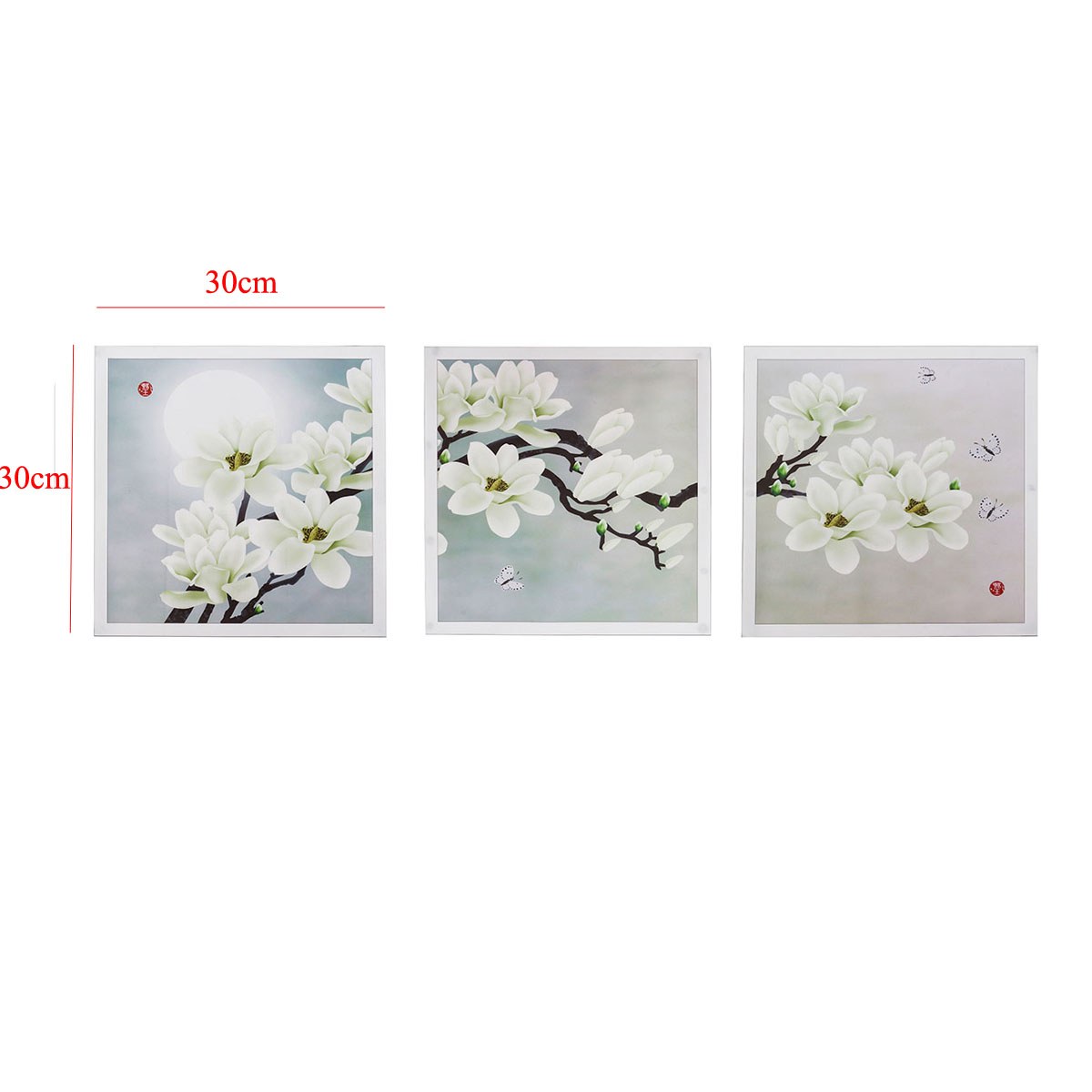 3pcs-Frameless-Magnolia-Canvas-Pictures-Wall-Art-Home-Print-Picture-Printing-Set-For-Home-Decoration-1552645
