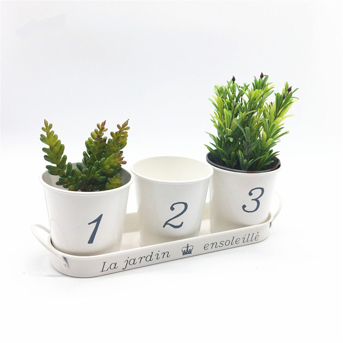 3pcsSet-Iron-Bucket-Flower-Pot-Tray-Small-Pots-Herbs-Planter-Garden-Window-Pots-1730863