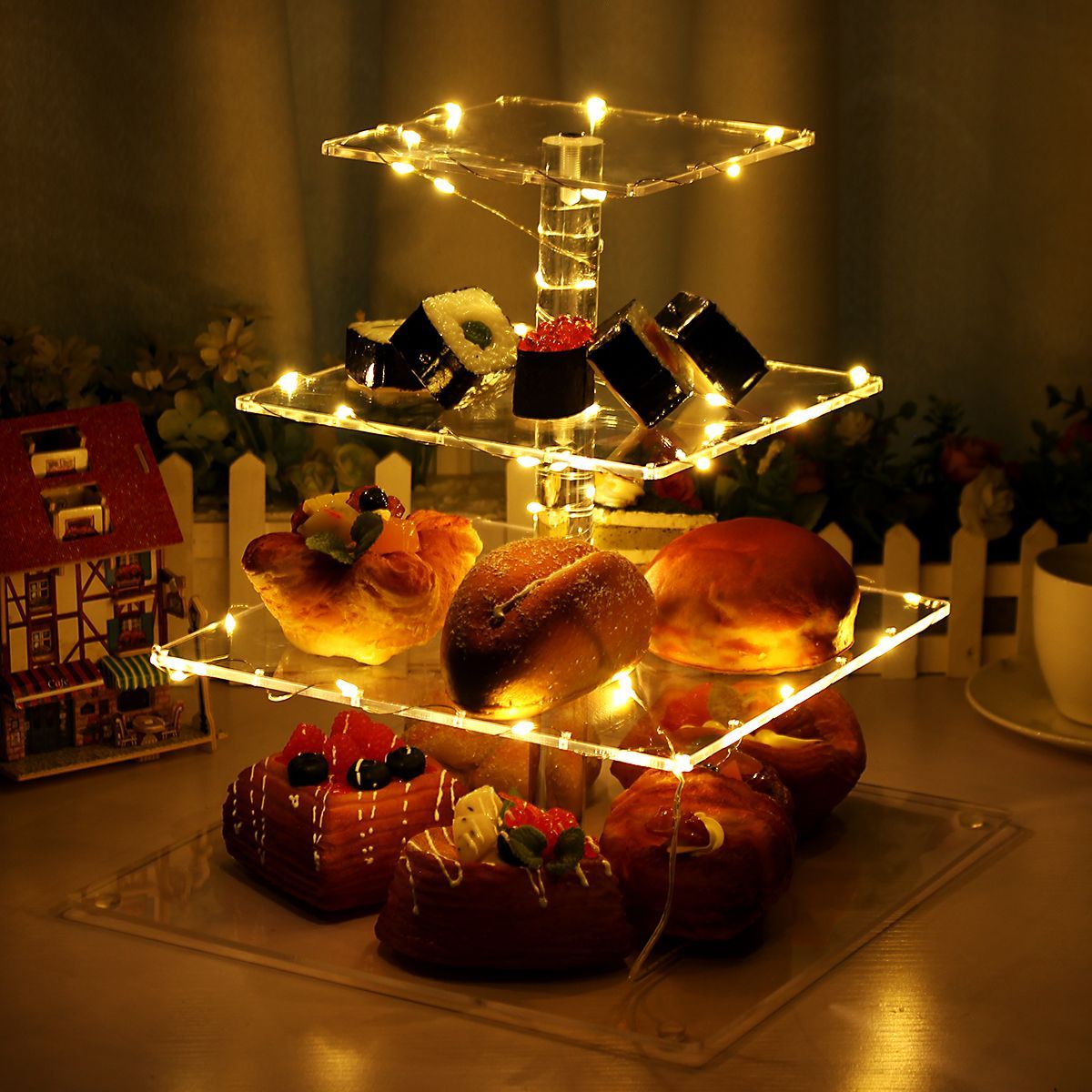 4-Layer-Cake-Cup-Stand-Tray-Wedding-Party-Cupcake-Display-Holder-LED-String-Light-1591019