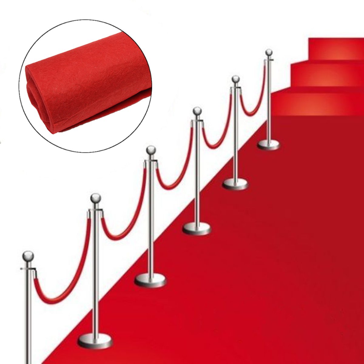 40ftx4ft-Large-Red-Carpet-Wedding-Birthday-Aisle-Floor-Runner-Hollywood-Party-Decoration-Prop-1399151