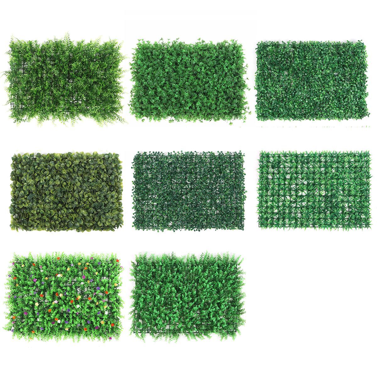 40x60cm-Artificial-Hedge-Mat-Foliage-Plant-Wall-Fence-Grass-Greenery-Panel-Decorations-1670513