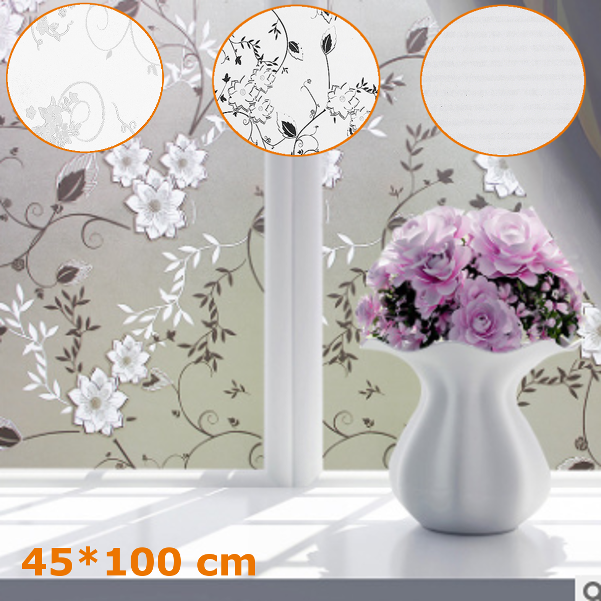 45x100cm-Glass-Window-Sticker-PVC-Bath-Privacy-Film-Waterproof-Self-Adhesive-1698097