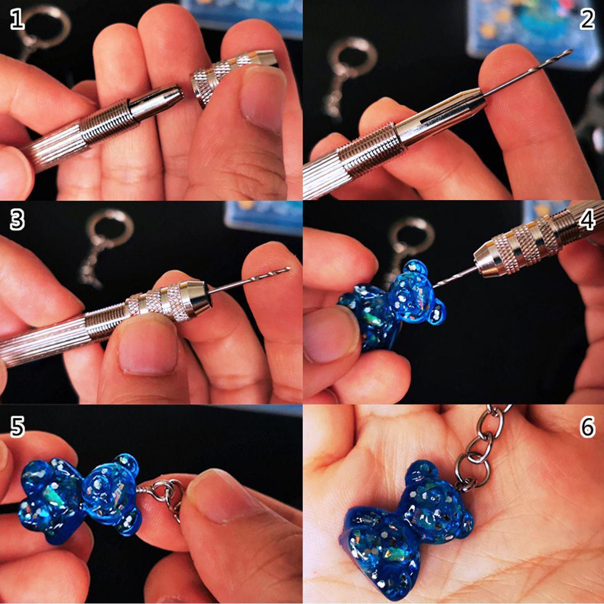 48277pcs-Resin-Casting-Molds-Kit-Jewelry-Pendant-Silicone-Mould-Making-Craft-1762953