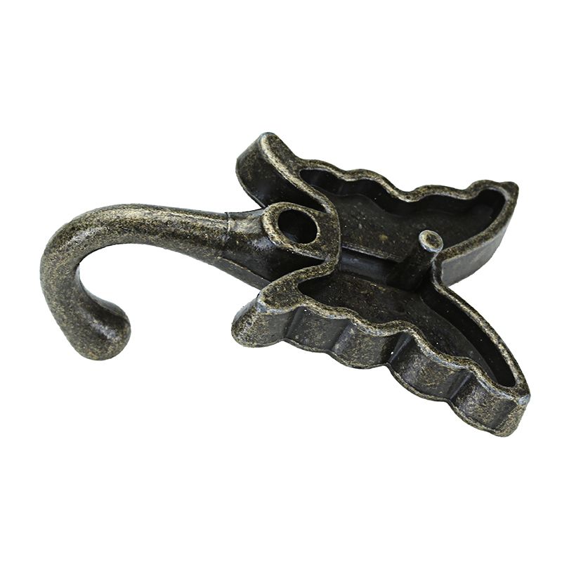 4pcs-3556mm-Antique-Brass-Butterfly-Wall-Hook-Shirt-Coat-Hanger-Vintage-Style-1252119