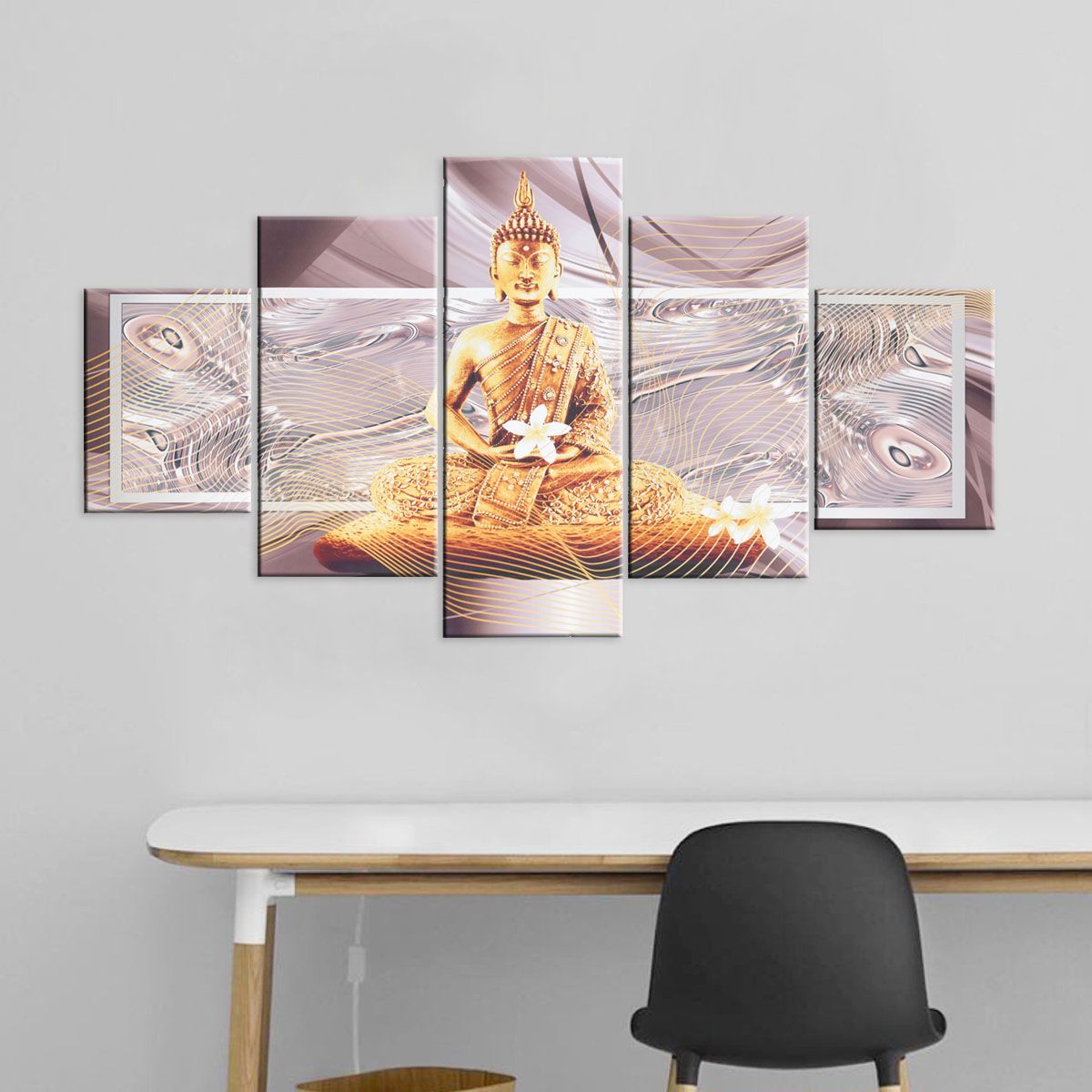 5-Pcs-Unframed-Canvas-Print-Paintings-Picture-Home-Bedroom-Wall-Art-Decorations-1535213