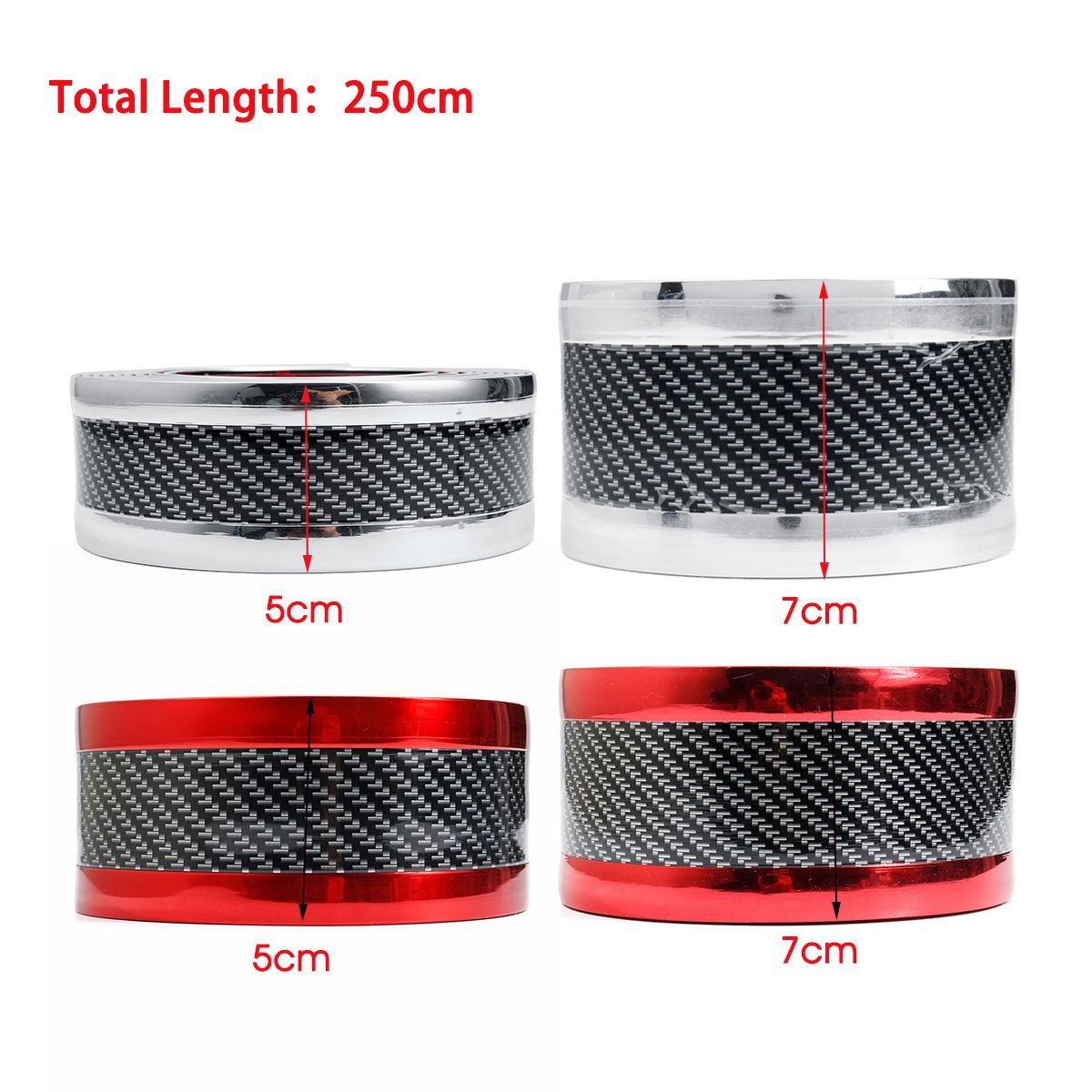 5-x-250cm7-x-250cm-Car-Carbon-Fiber-Rubber-Guard-Strip-Stickers-Door-Sill-Trim-Protector-1599530