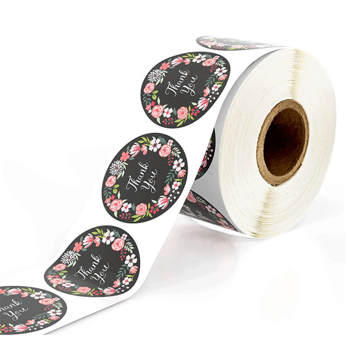 500PcsSet-Round-Thank-You-Stickers-Paper-Envelope-Packaging-Gift-Label-Roll-Tape-1617838