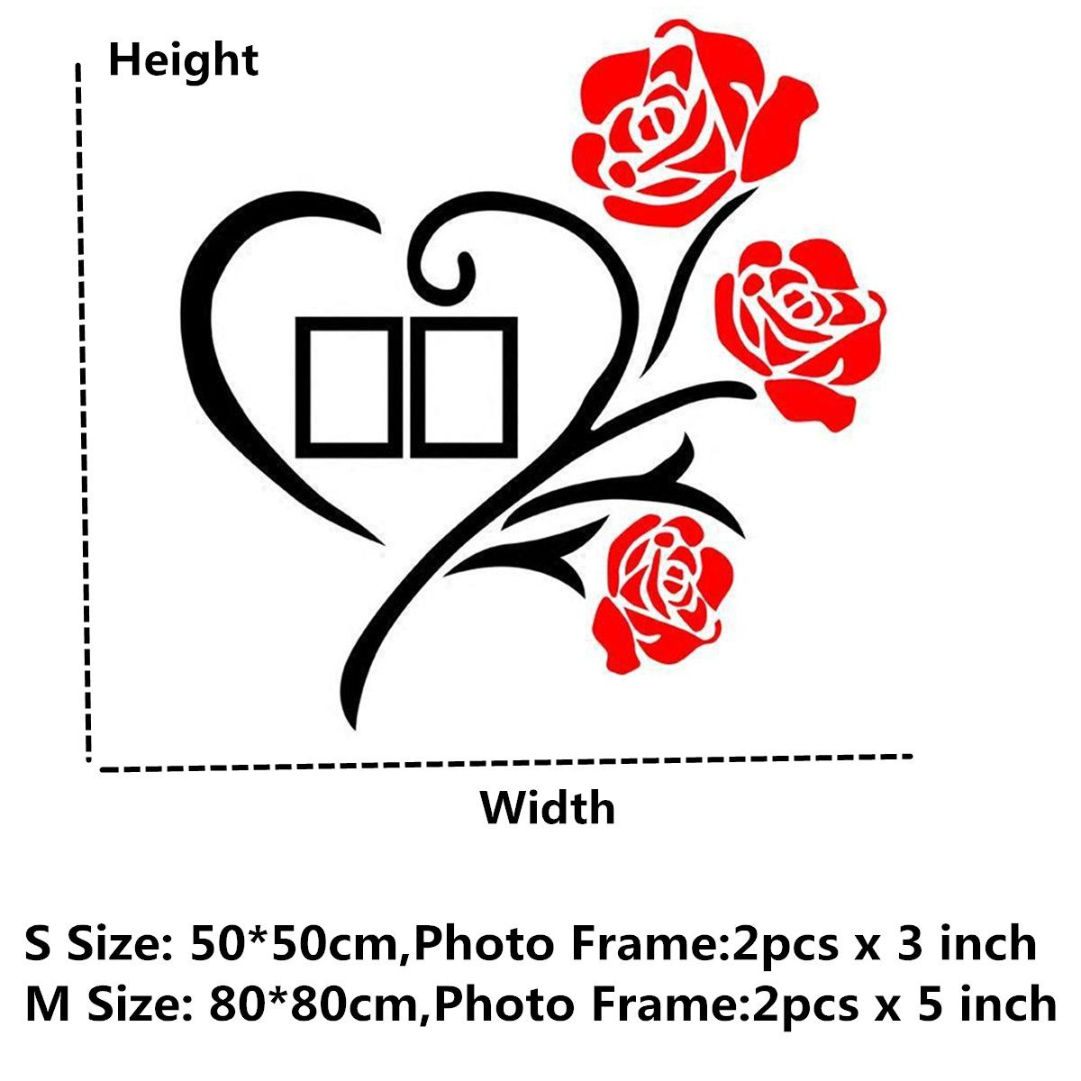 50x5080x80cm-3D-Roses-Acrylic-Wall-Sticker-Vinyl-Art-Decor-Living-Room-Home-Decal-1468138