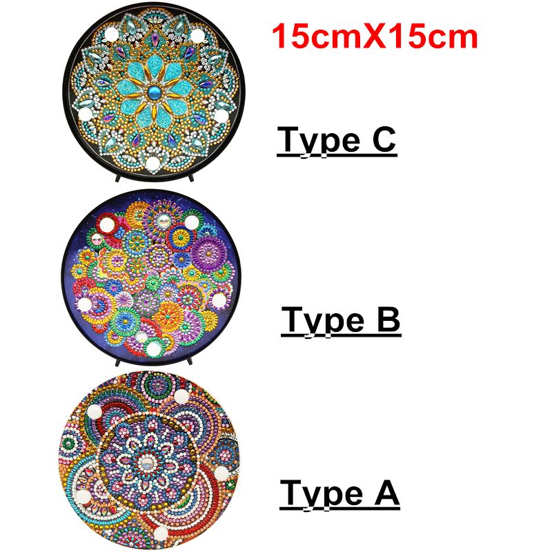 5D-Diamond-Painting-Mandala-Embroidery-Full-Special-Shaped-Drill-LED-Lamp-light-1685991