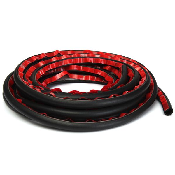 5M-Small-D-Shape-Car-Truck-Motor-Door-Hollow-Rubber-Seal-Weather-Strip-10x75mm-985512