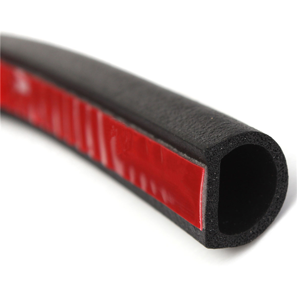 5M-Small-D-Shape-Car-Truck-Motor-Door-Hollow-Rubber-Seal-Weather-Strip-10x75mm-985512