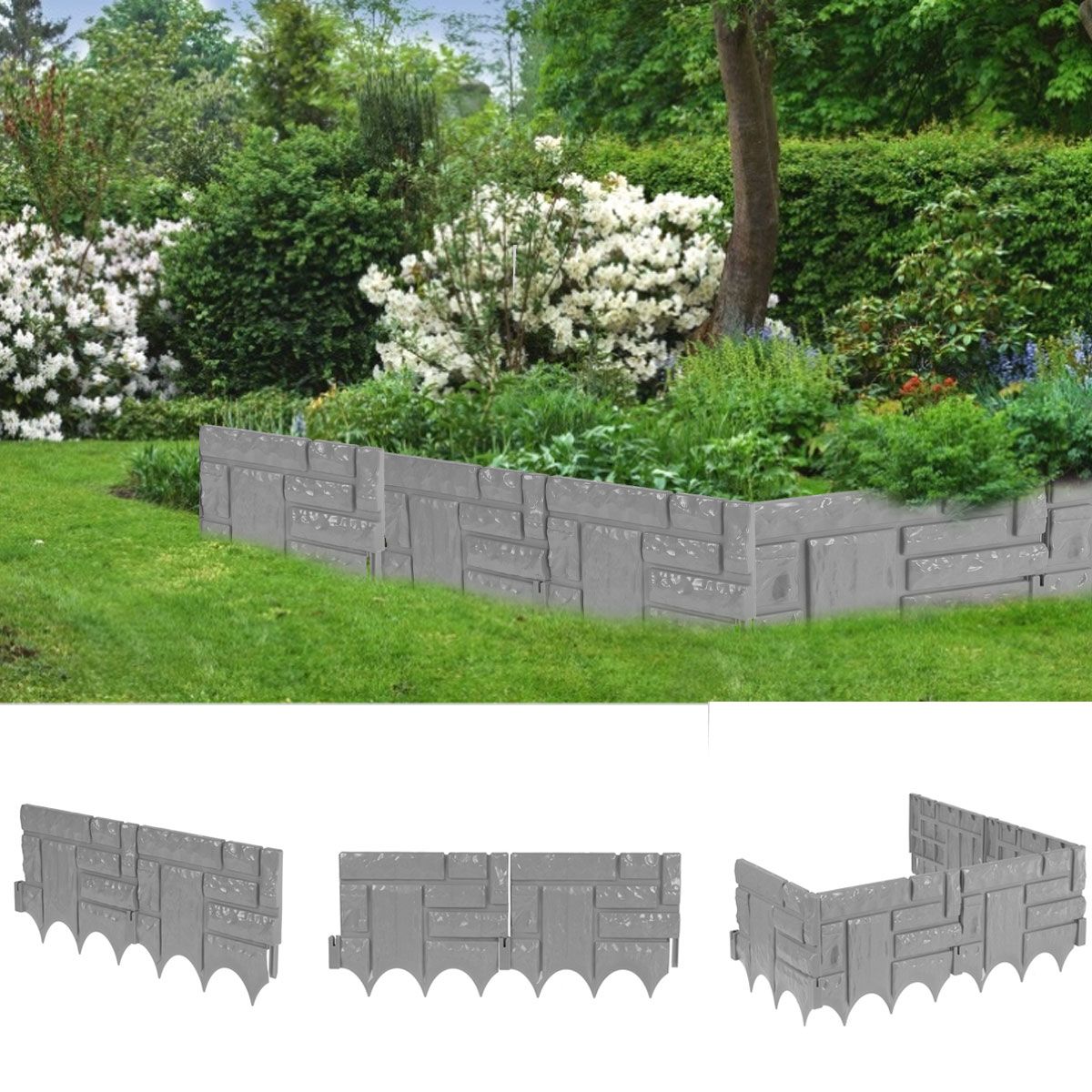 5PCS-Plastic-Garden-Fence-Panels-Garden-Fencing-Lawn-Edging-Plant-Border-Fence-1738338