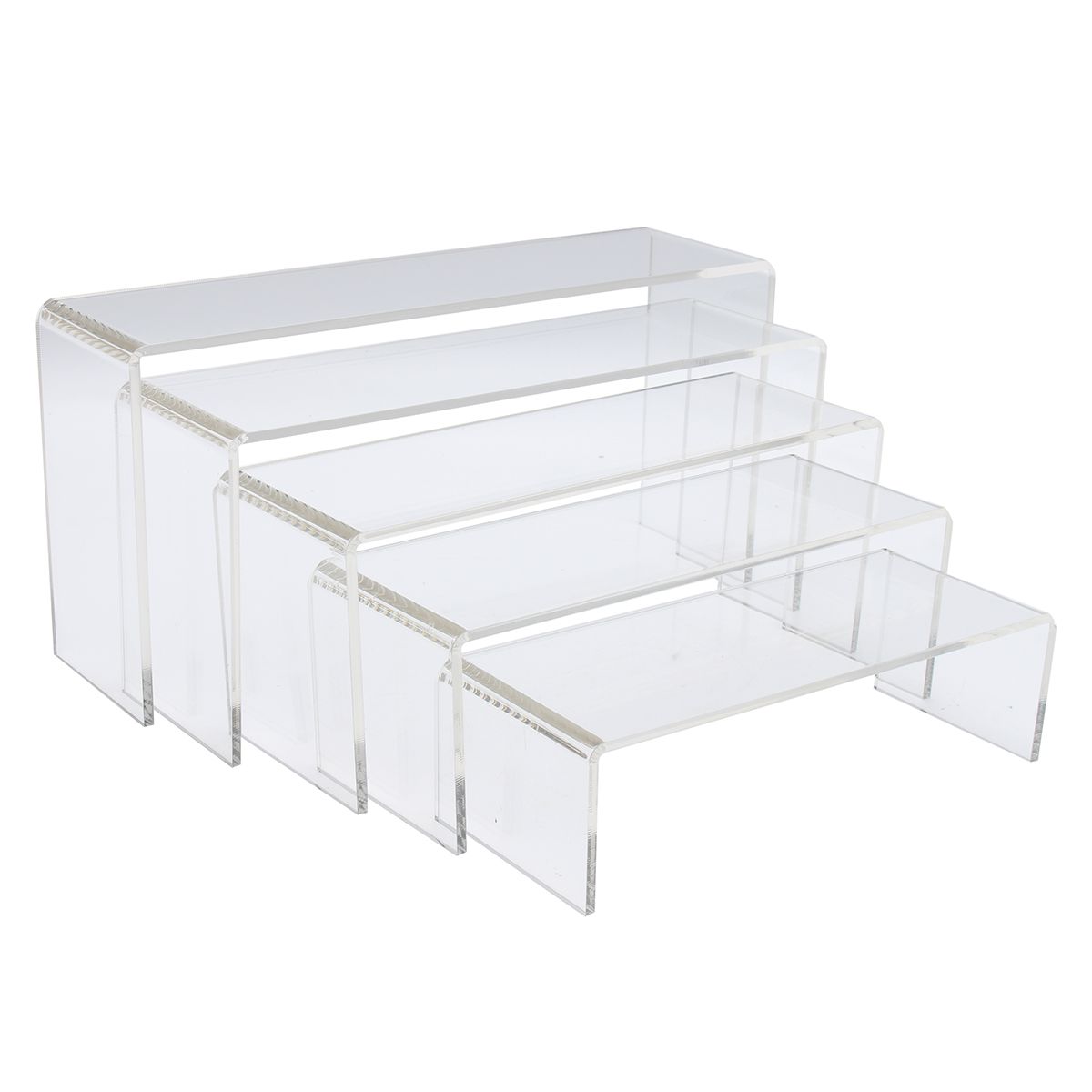 5Pcs-Clear-Acrylic-Perspex-Sturdy-Jewelry-Cupcake-Dessert-Display-Riser-Stand-Showcase-Decorations-1382269