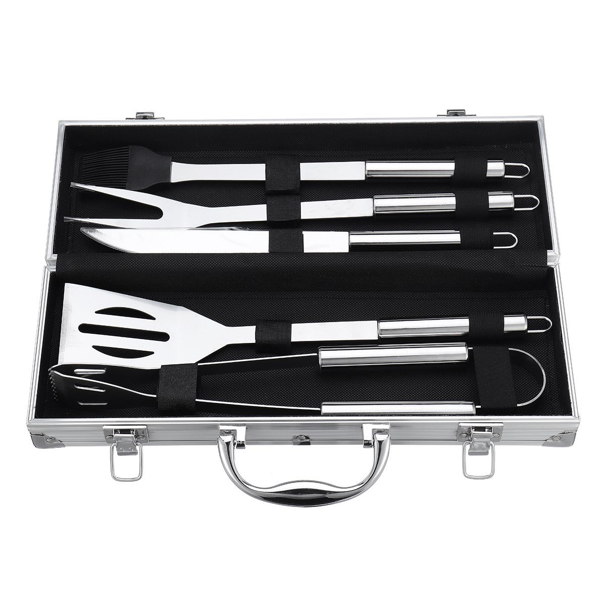 5Pcs26Pcs-Barbecue-Tool-Set-Stainless-Steel-Stick-Fork-Brush-Spatula-BBQ-Accessories-1434366