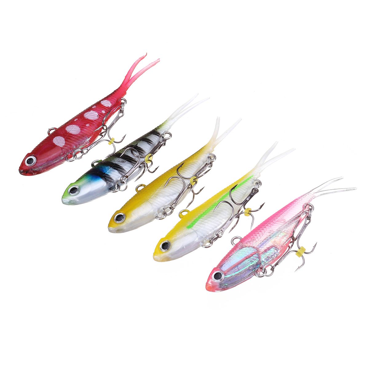 5PcsSet-95cm-Fishing-Lure-Spinners-Plugs-Spoons-Soft-Bait-Pike-Bream-1553559