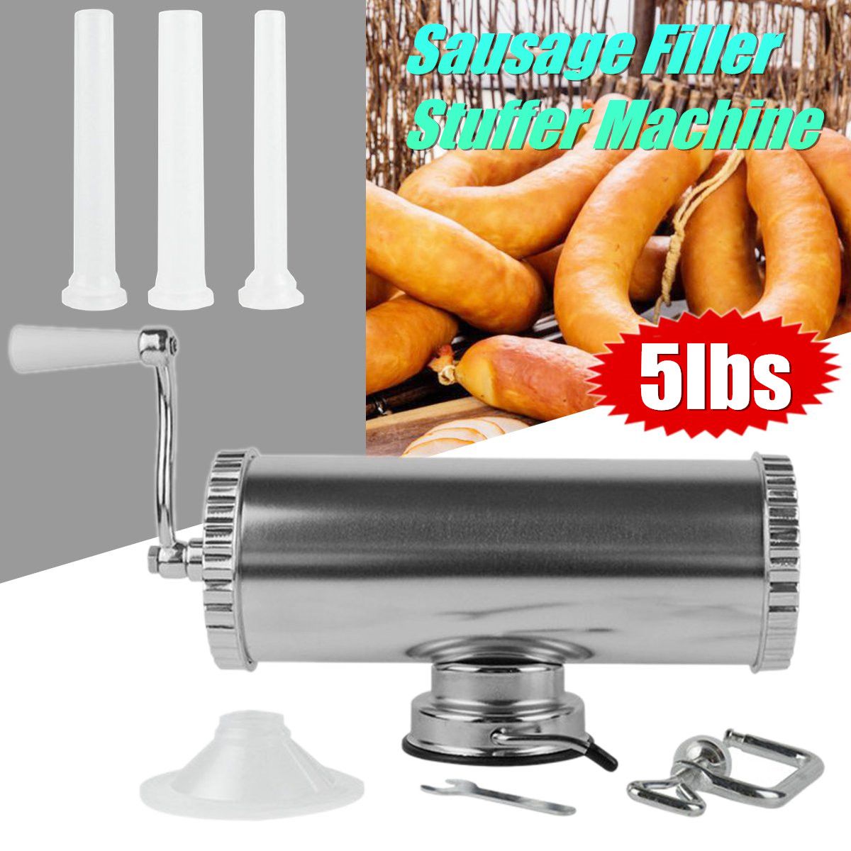 5lbs-Homemade-Meat-Sausage-Filler-Stuffer-Machine-Stainless-Steel-Sausage-Filling-Machine-Sausage-Sy-1578290