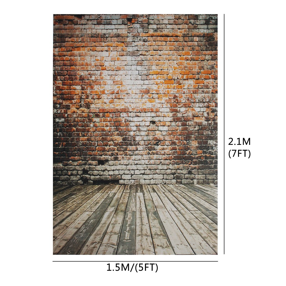 5x7FT-Vinyl-Retro-Brick-Wall-Floor-Background-Paper-Studio-Photography-Photo-Backdrop-Props-1364818