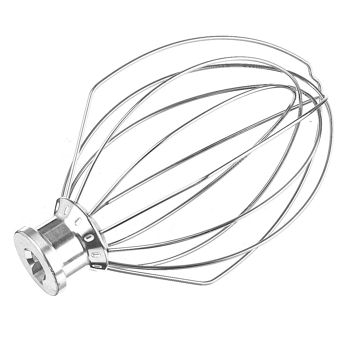 6-Wire-Whip-Whisk-Egg-Beater-Mixer-Stainless-Steel-For-KitchenAid-K5AWW-KSM90-1636506