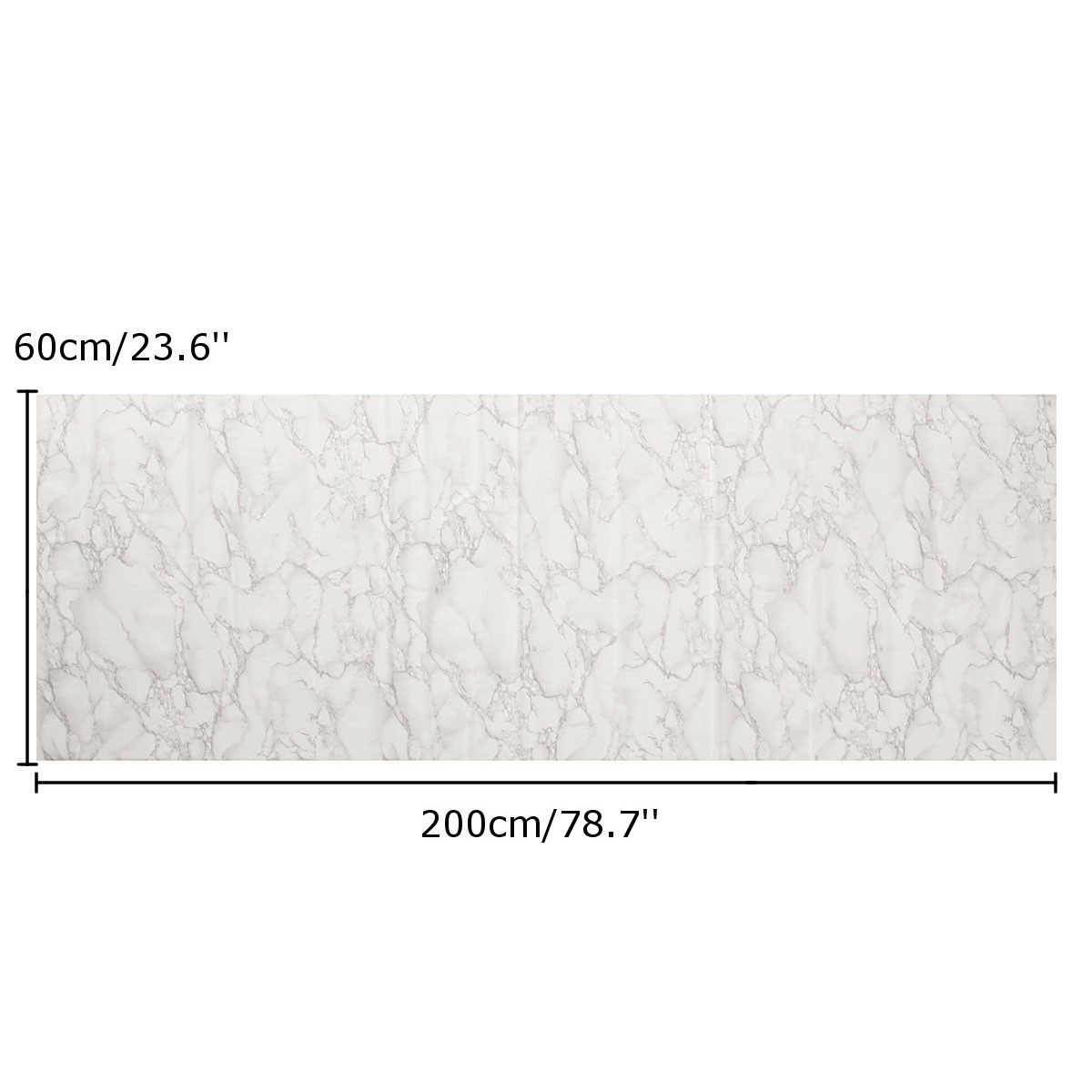 60x200cm-Marble-Effect-Wallpaper-Granite-Vinyl-White-Grey-Home-Kitchen-Decoration-1731521