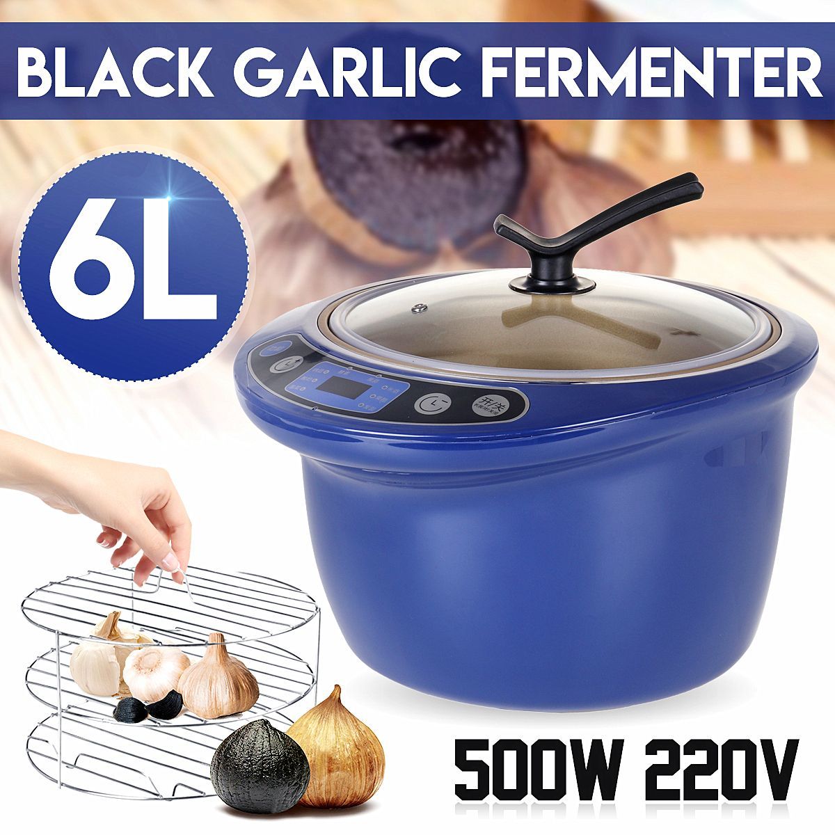 6L-500W-Black-Garlic-Fermenter-Home-Multifunctional-Organic-Maker-Machine-1721841