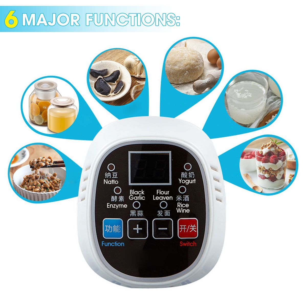 6L-70W-Automatic-Multifunctional--Black-Garlic-Fermenter-Home-DIY-220V-Multifunctional-Zymolysis-Yog-1559108