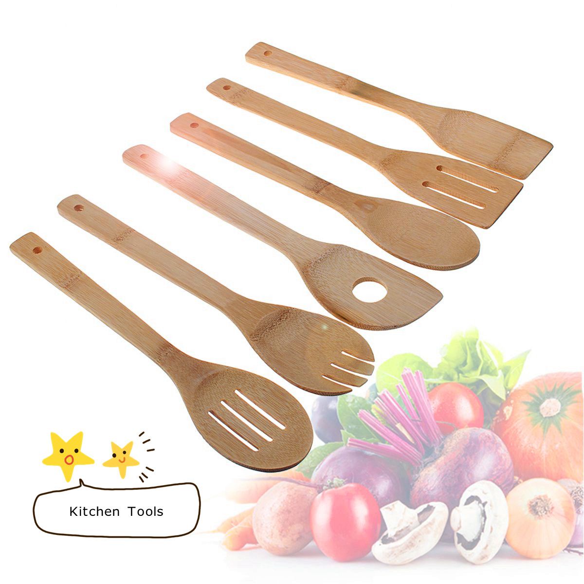 6Pcs-Wooden-Spoon-Utensil-Set-Kitchen-Cooking-Bamboo-Tools-Wood-Spatula-Kit-1461533