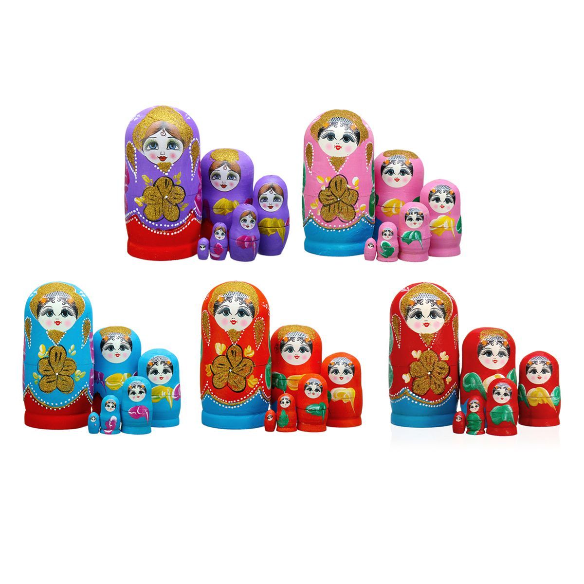 6PcsSet-Russian-Nesting-Dolls-Hand-Painted-Matryoshka-Babushka-Kids-Toy-Gift-Decorations-1555221