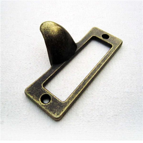 6pcs-Antique-Brass-Drawer-Label-Pull-Cabinet-Frame-Handle-File-Name-Card-Holder-982316