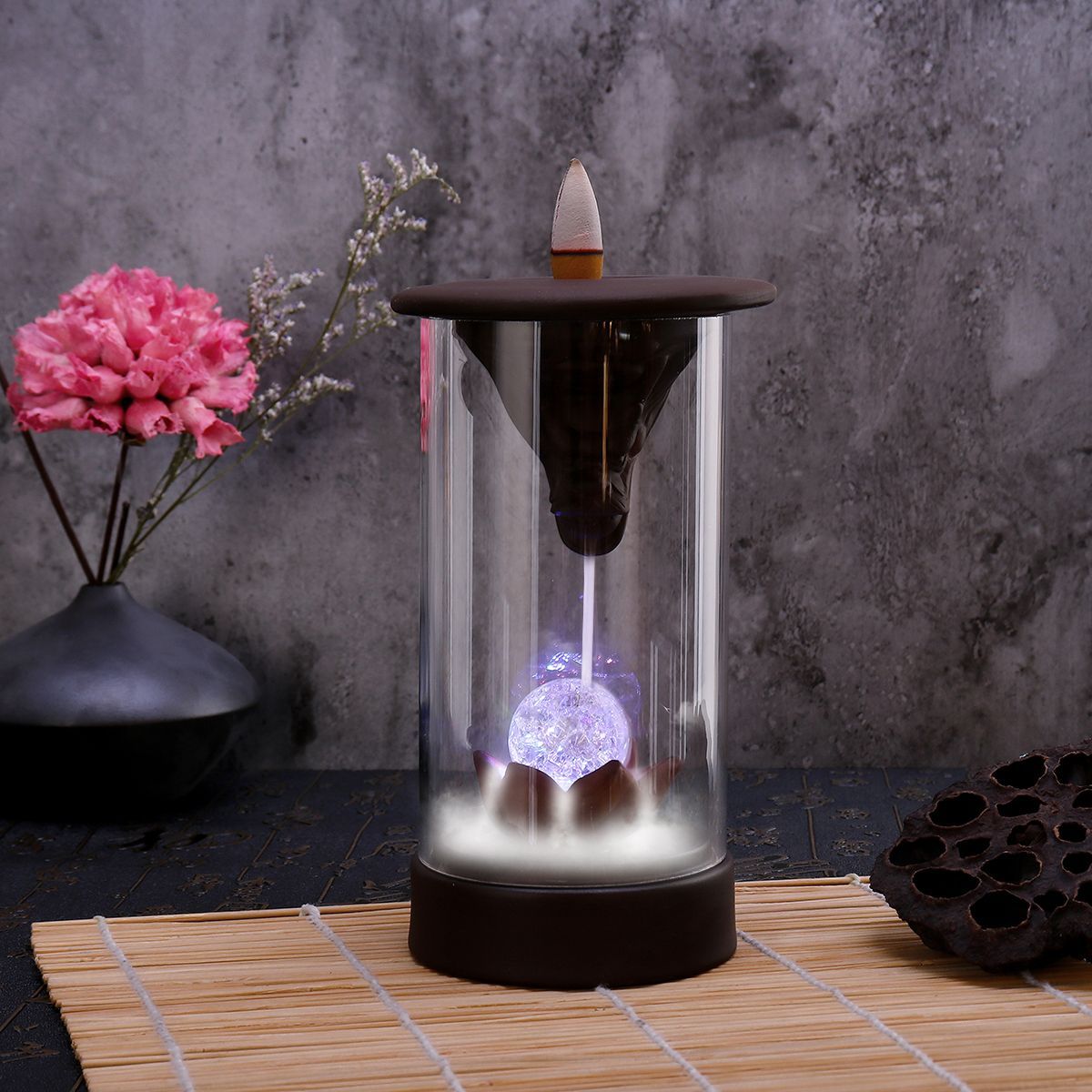 7-Color-LED-Changing-Incense-Burner-Backflow-Waterfall-Smoke-Censer-Holder-with-Cones-1416347