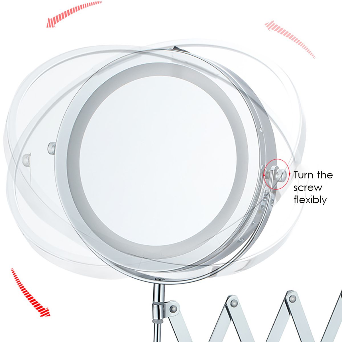 7-Inch-Folding-Telescopic-Bathroom-Makeup-Mirrors-With-LED-Wall-Mounted-3x-Magnifying-1676585