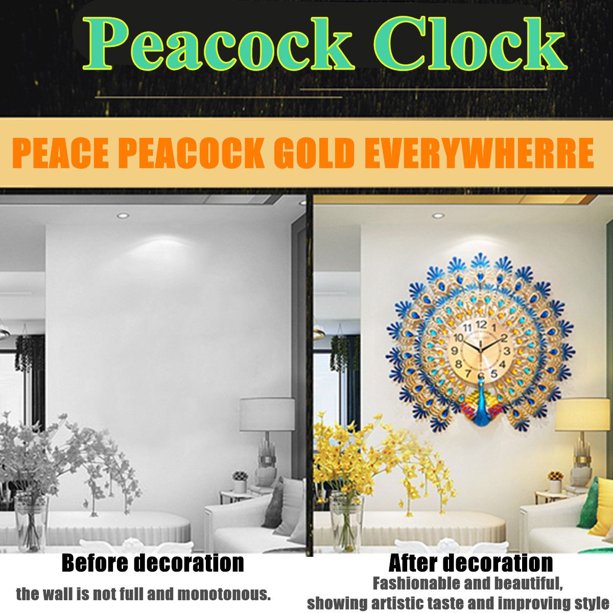 7065cm-Modern-Large-Peacock-Wall-Clock-Quartz-Clock-Living-Room-Mute-Home-Decor-1650987