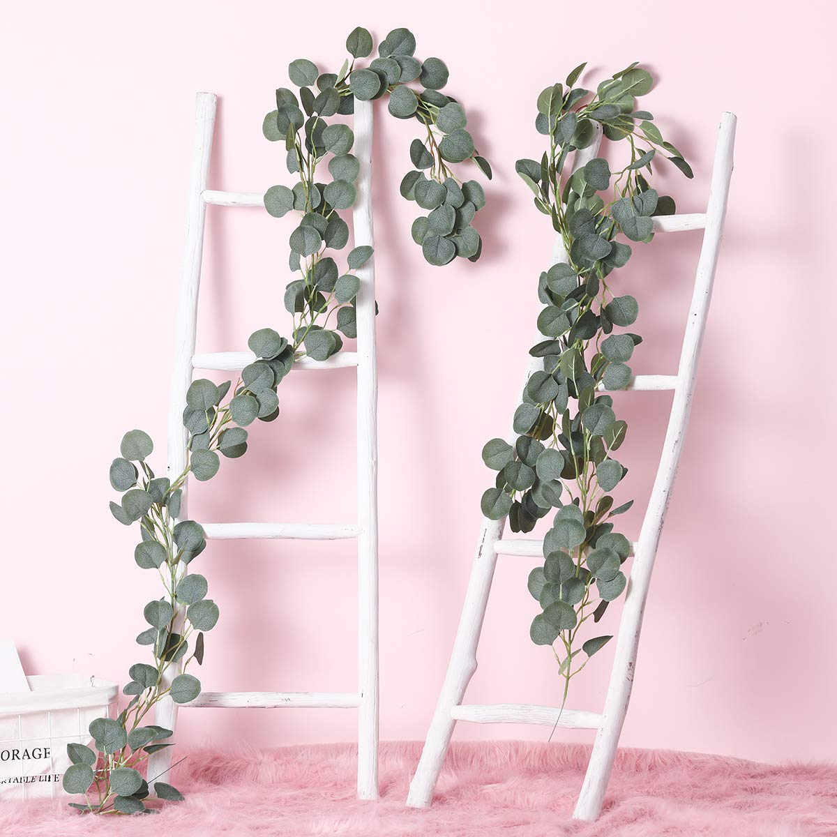 70quot-Artificial-Eucalyptus-Garland-Faux-Silk-Vines-Leave-Leaf-Green-Wedding-Decor-Supplies-1530230