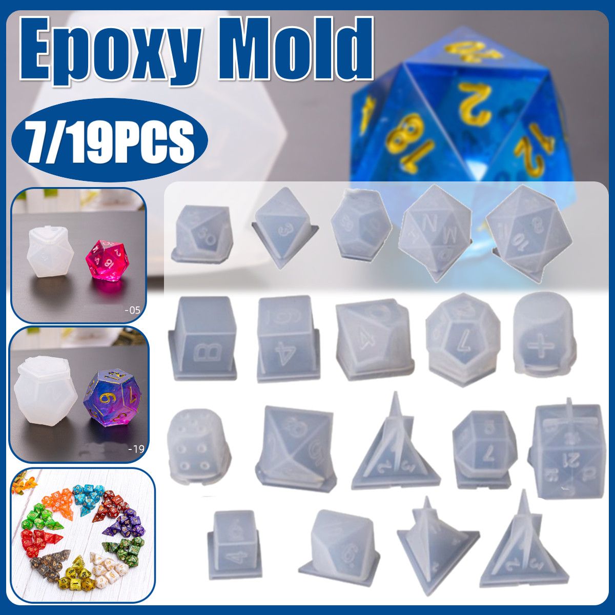 719PcsSet-Dice-Fillet-Square-Triangle-Dice-Mold-Dice-Digital-Game-Silicone-Mould-1626418