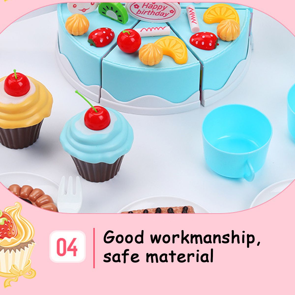 75Pcs-Kitchen-Toys-DIY-Cake-Donut-Birthday-Food-Pretend-Fruit-Cutting-Gift-1645481