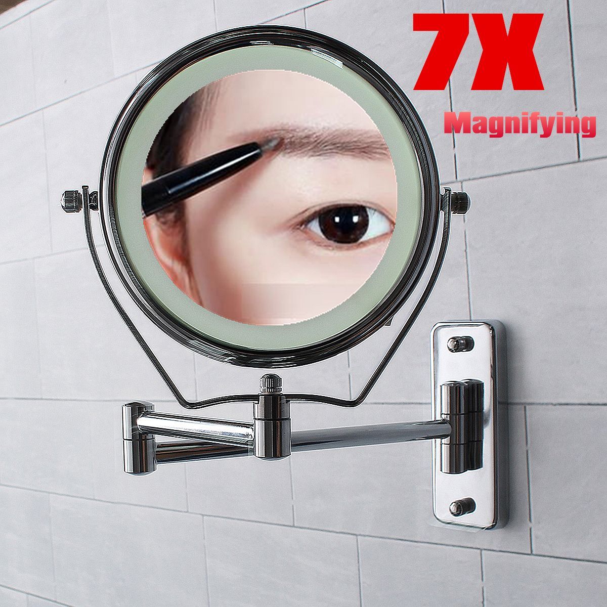 7x-Magnification-LED-Makeup-Mirror-Cosmetic-Double-sided-Vanity-6quot-Mirrors-1590132
