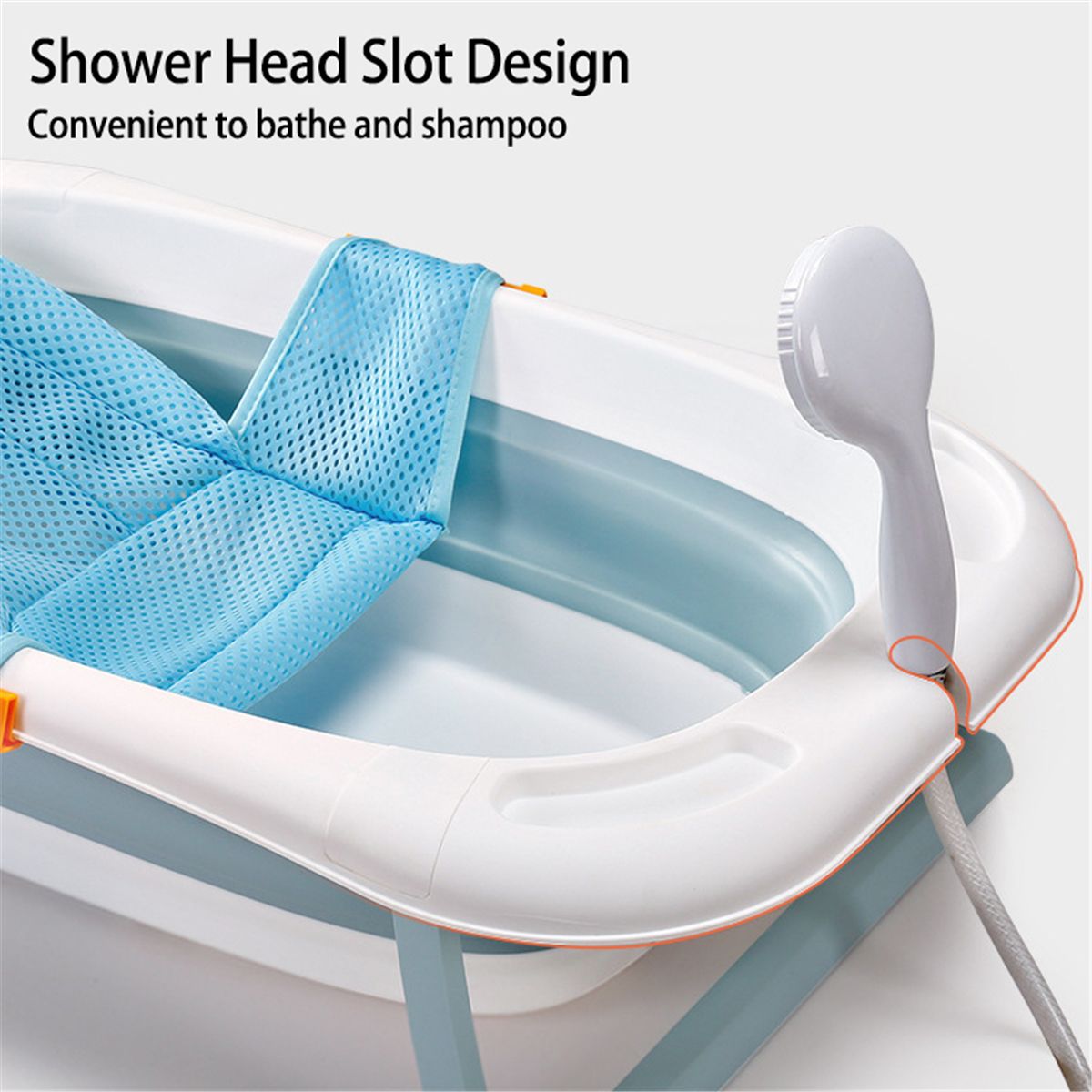 82cm323in-Portable-Foldable-Baby-Infant-Bathtub-Shower-Bath-Tub--Thermometer-1757295