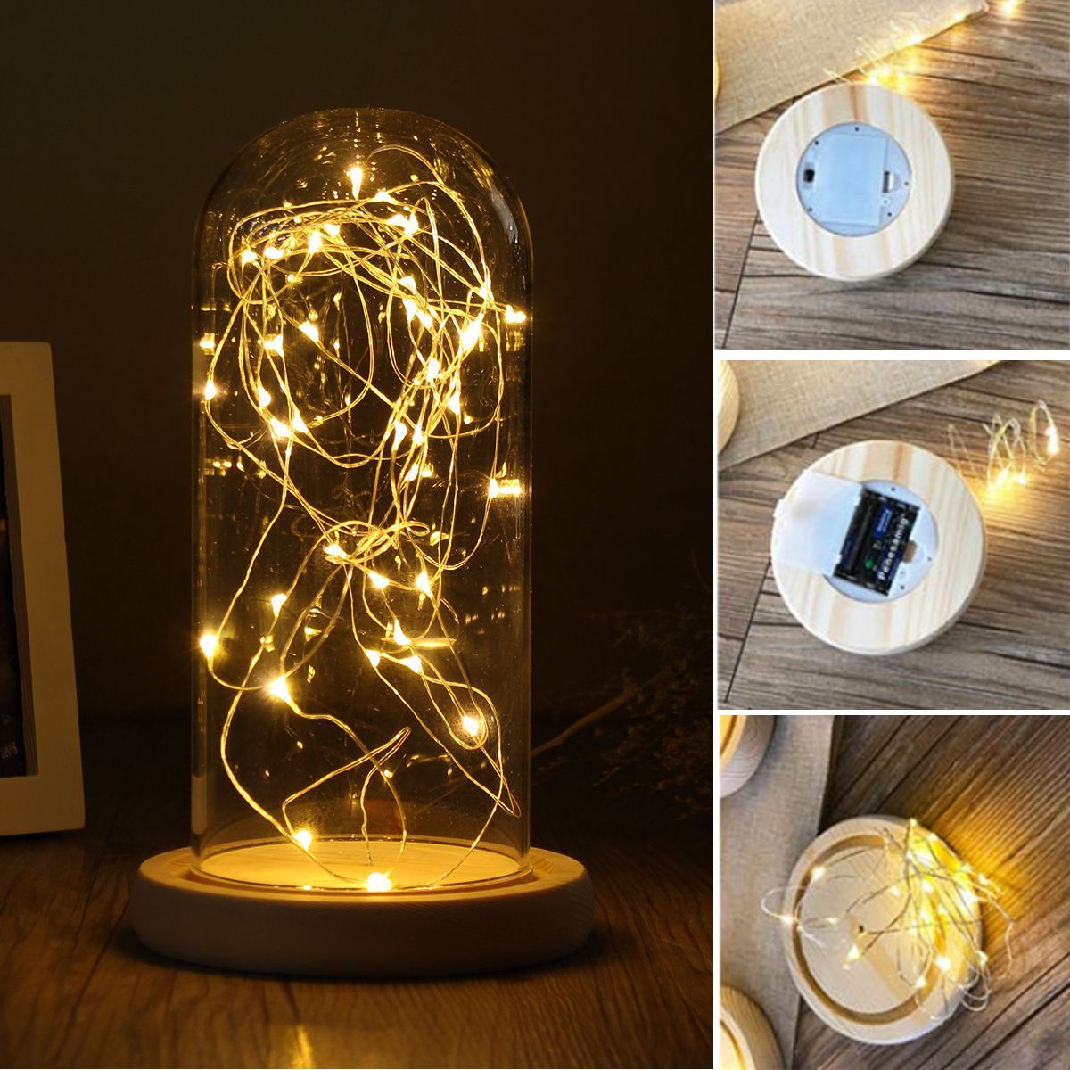 920cm-Glass-Dome-Bell-Jar-Cloche-Display-Wooden-Base-With-Fairy-LED-Lights-Decorations-1420898