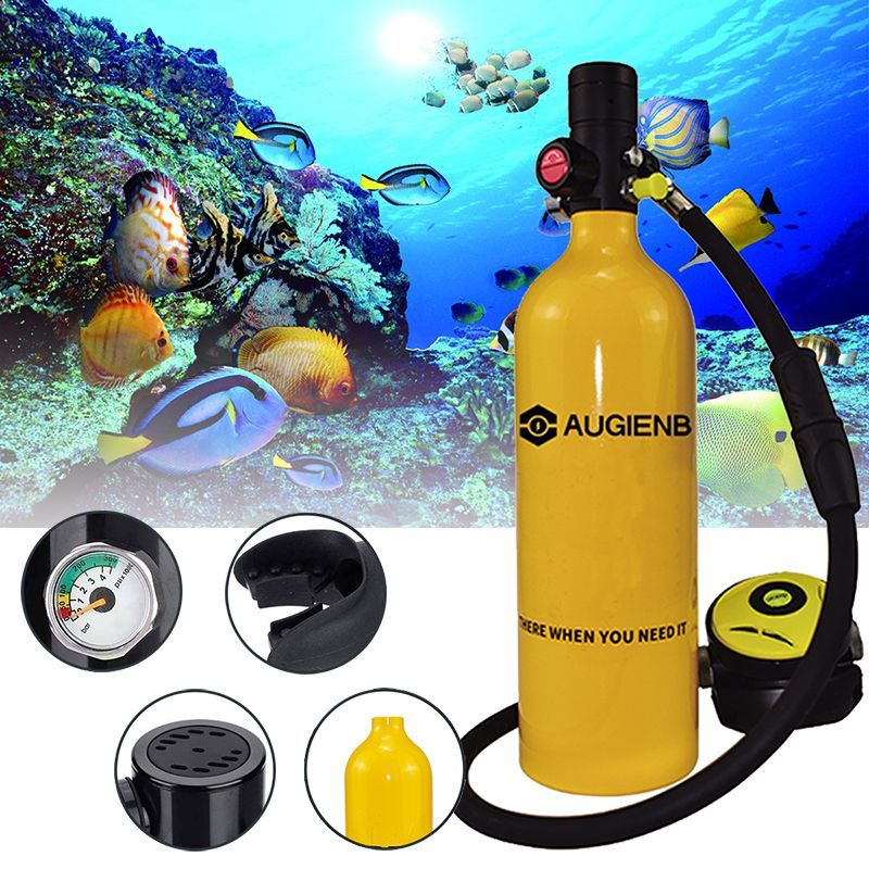 AUGIENB-1L-Portable-Mouthpiece-Oxygen-Cylinder-Scuba-Diving-Tank-Refill-Pump-1708311