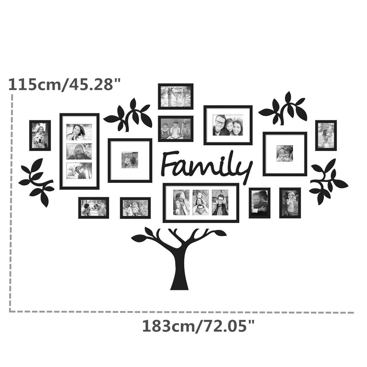 Acryli-Photo-Frame-Family-Tree-Picture-Collage-Wall-Art-Hanging-Sticker-Home-Decor-1520788