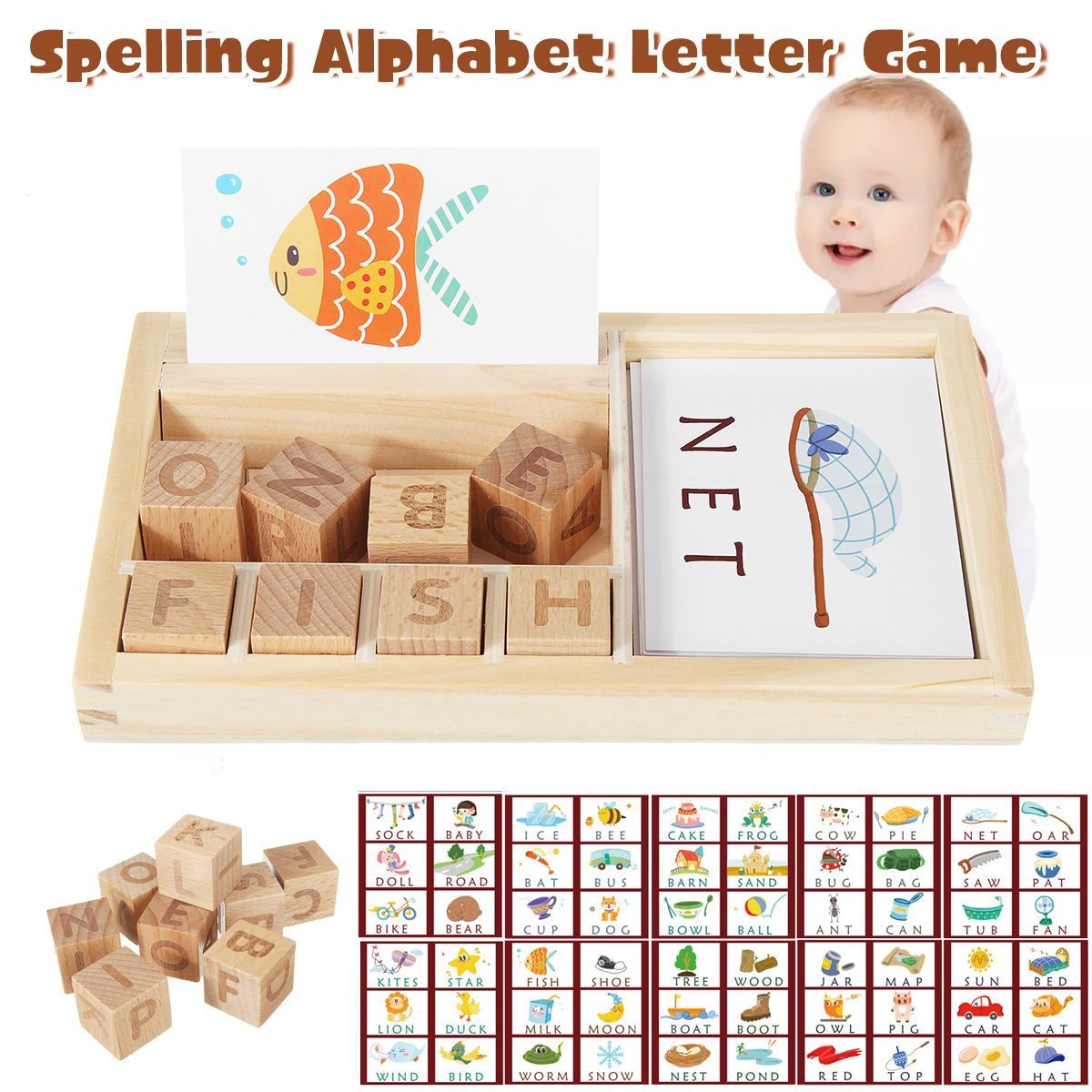 Alphabet-Building-Block-Toys-Cardboard-Puzzle-Kid-English-Early-Learning-Card-1566357