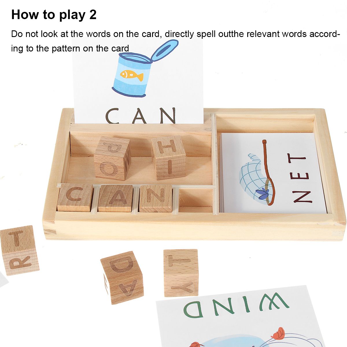 Alphabet-Building-Block-Toys-Cardboard-Puzzle-Kid-English-Early-Learning-Card-1566357