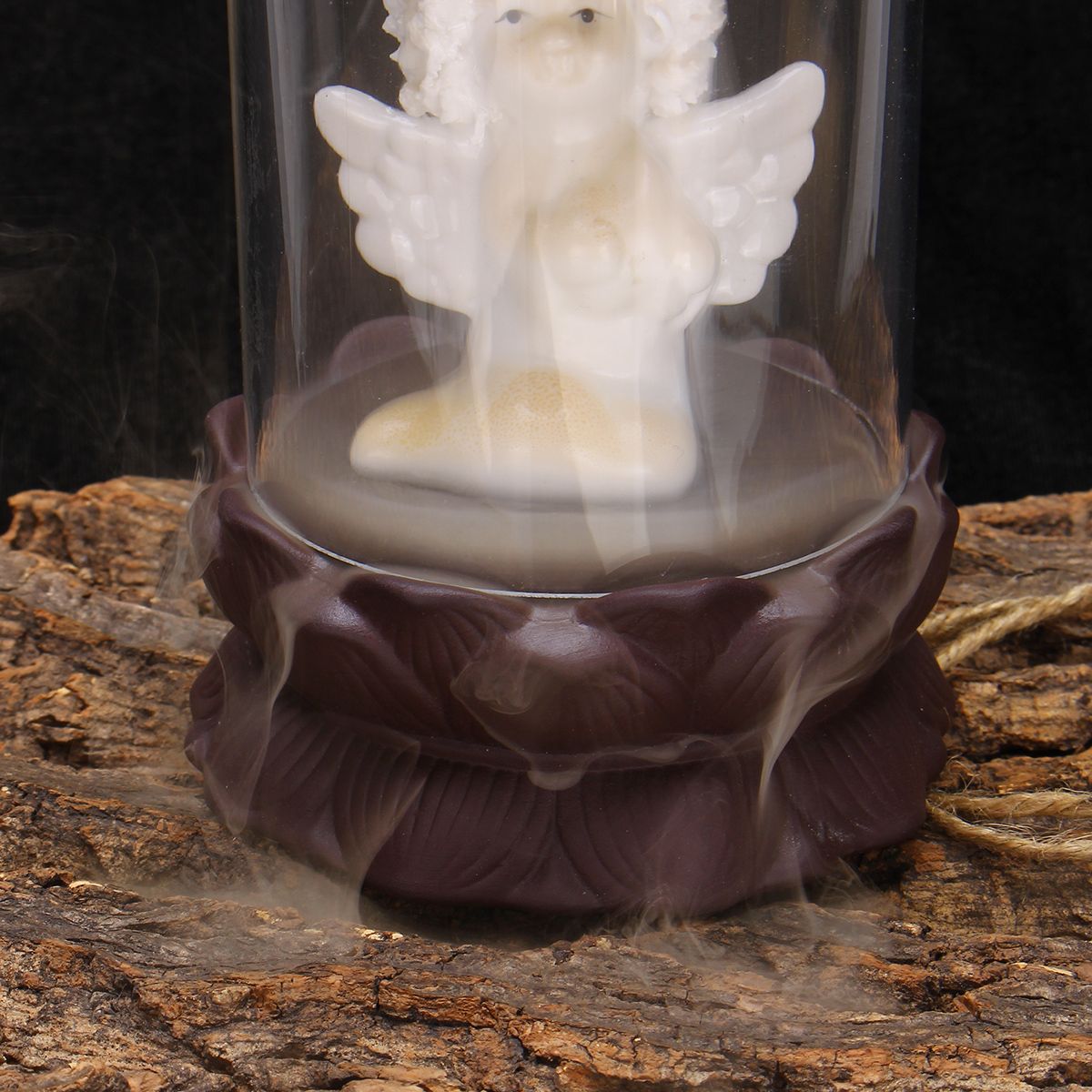 Angel-Ceramic-Backflow-Incense-Burner-Smoke-Cones-Holder-Sticks-Censer-Clay-1696176