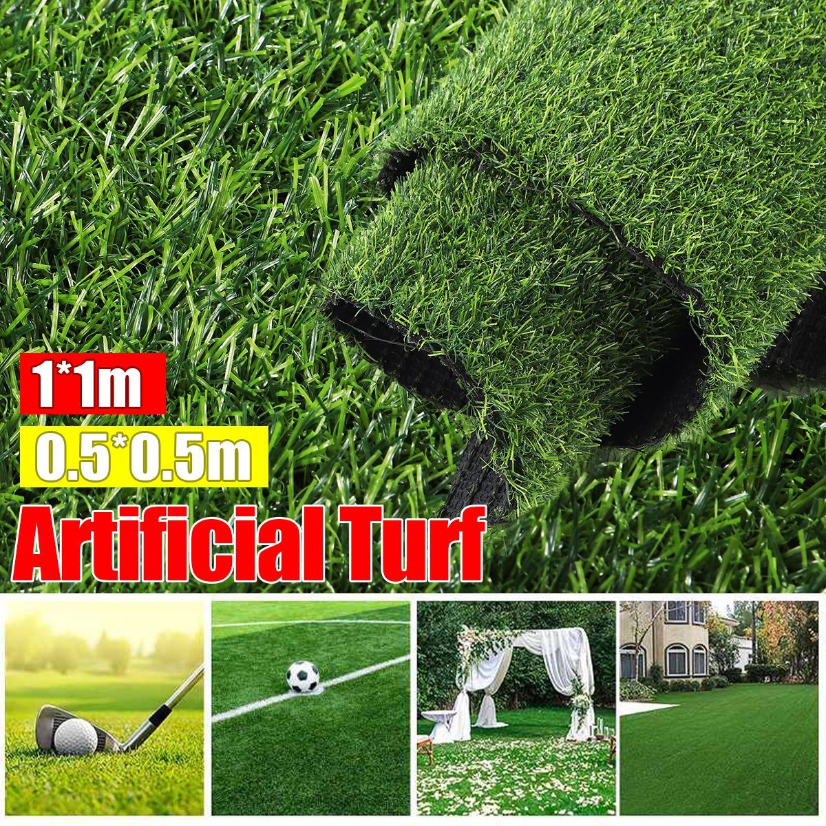 Artificial-Grass-Lawn-Turf-Encryption-Synthetic-Plastic-Plant-Garden-Decor-1709158